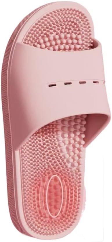 Foot Massage Acupressure Slippers Men Reflexology Pressure Point Mat Sandals Japanese House Spa Slides Relieve Heel Arch Arthritis Neuropathy Pain Stress Plantar Fasciitis Relief Gifts for Mama Papa