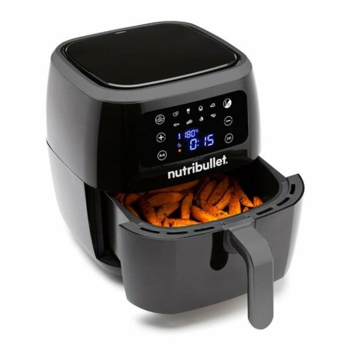 Nutribullet Freidora sin Aceite Air Fryer XXL Digital Negro 7 L