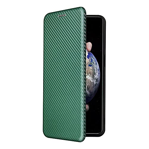 Hülle für Sony Xperia 10 III Handyhülle zusammenklappen Stoßfest Kratzfest 360 Rundumschutz Holster für Sony Xperia 10 III Hülle Grün Cover