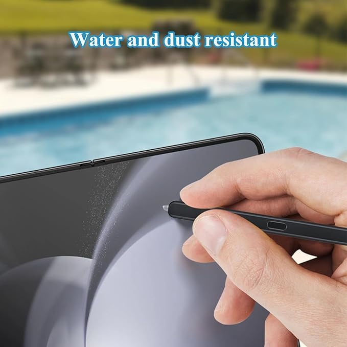 Galaxy Z Fold5 S Pen pour Z Fold 5/6 Slim S Pen pour Samsung Galaxy Z Fold5/6 5G Slim Stylet Fold Edition pour Z Fold5/6 + Pointes,sans Bluetooth. (Noir)