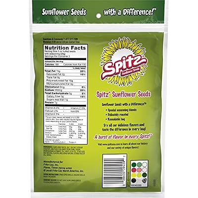 Spitz Sunflower Seeds, Dill Pickle, 6oz Bag