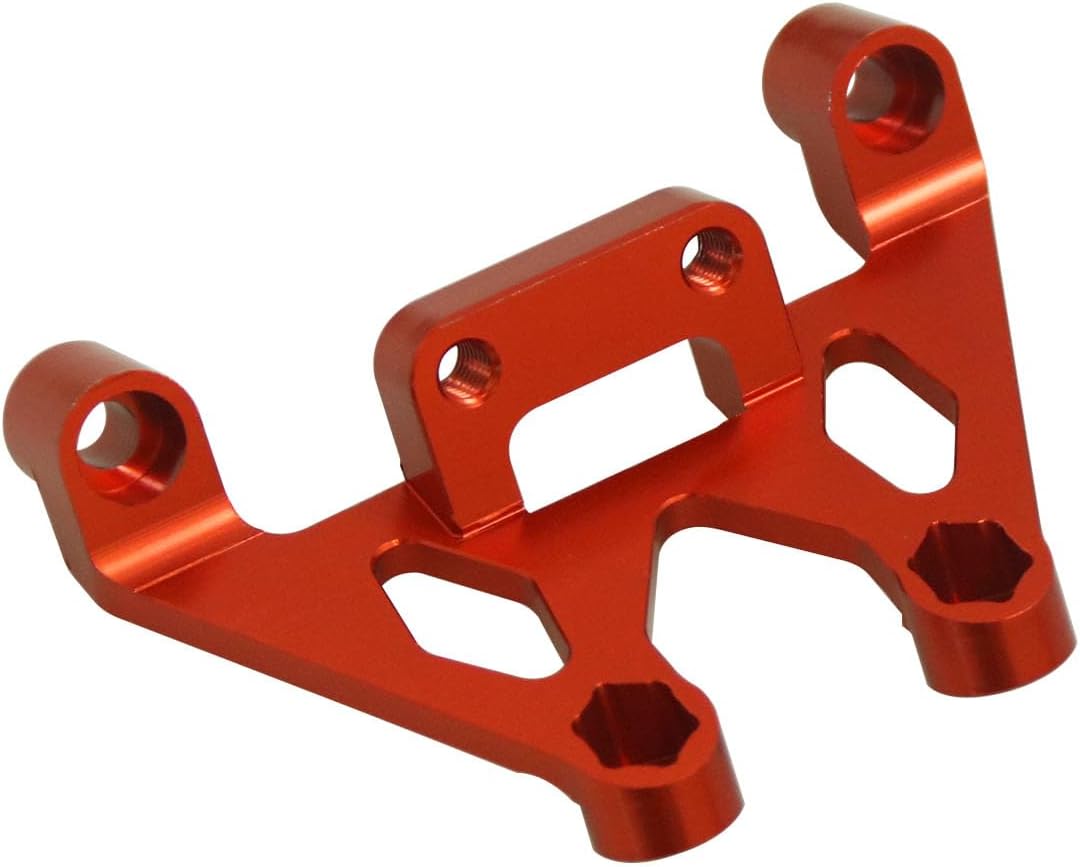 FLMLF Alloy Front Shock Tower Support Reddish Orange fit 1/5 RC Hpi Baja 5B 5T 5SC