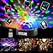Bluetooth Disco Ball Lights, 9 Colors LED Party Lights DJ Sound Activated Rotating Lights Wireless Phone Connection with Bluetooth Speaker MP3 Play and Remote for Home KTV Wedding Dance Show