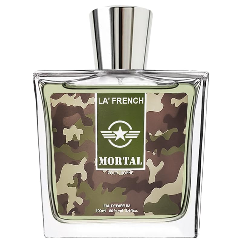 La French Mortal Perfume For Men, 100ml | Eau De Parfum | Premium, Long Lasting | Intense Fresh Masculine Fragrance | Suitable For Every Occasion