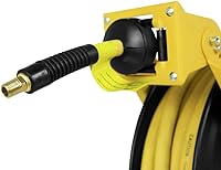 Vista 7 de DeWalt DXCM024-0343 Carrete de manguera de doble brazo con manguera de goma premium de 3/8" x 50