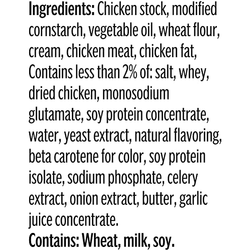 Image of Campbell's Condensed Cream of Chicken Soup, Family Size 22.6 oz. Can (Pack of 4)