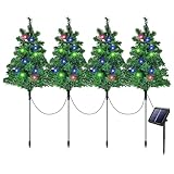 [4/8個] led クリスマス イルミネーション 屋外 イルミネーションライト 屋外 防水 ソーラー クリスマス 飾り 屋外 クリスマスイルミネーション屋外 クリスマス ソーラーライト 屋外 防水 おしゃれ 装飾ライト 庭 ライト ソーラー