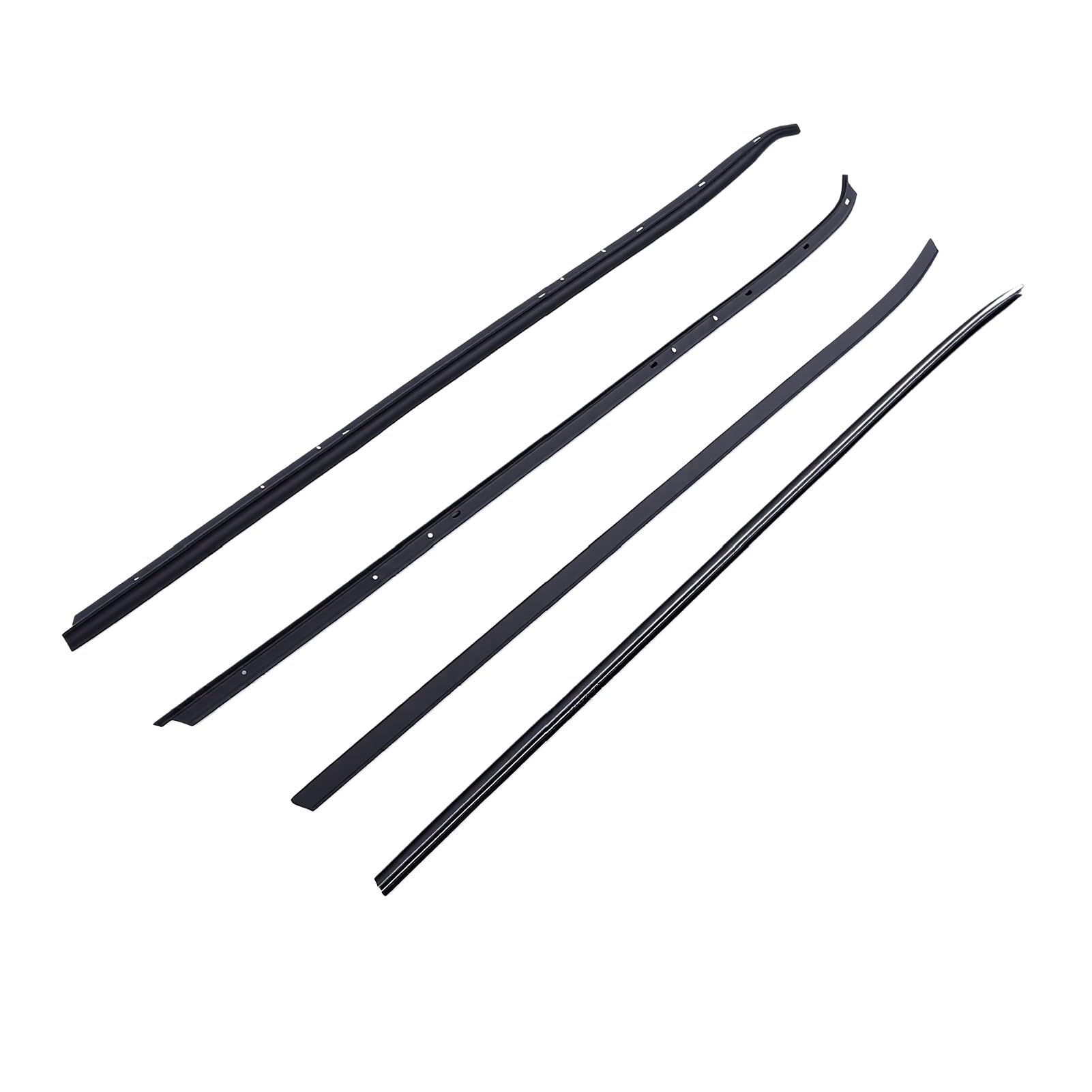 Akozon Zamiatanie Okien Zewnętrznych, Środek Czyszczenia Spray Zestaw Uszczelek, Filc Gumowy, Zamiatanie Przednich Szyb, C1500 C2500 K1500, Zestaw Uszczelek Drzwi, Uszczelka Pojazdu