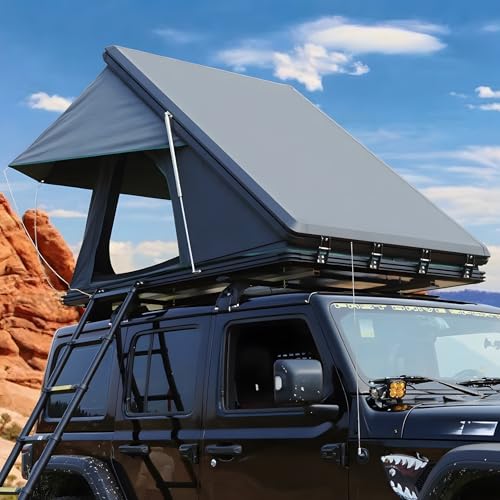 Hard Shell Rooftop Tent for SUV/Truck/Jeep, 2-3 Person Waterproof Car