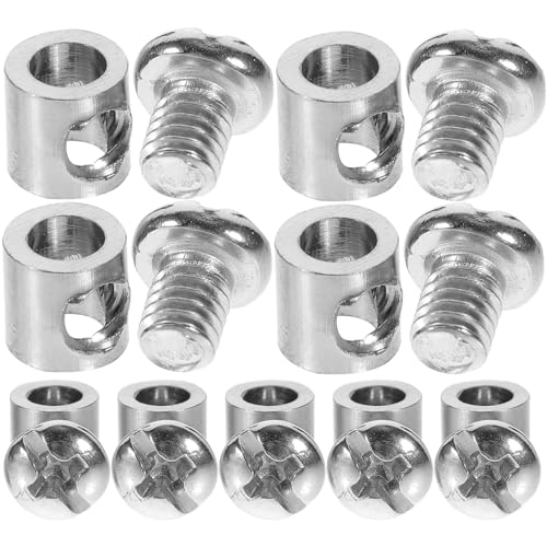 CIYODO Cable Wire Clamp Fastener Set 10pc Pack 1-1.5mm Cable Clamp Universal Wire Rope Clip for Railing Fence