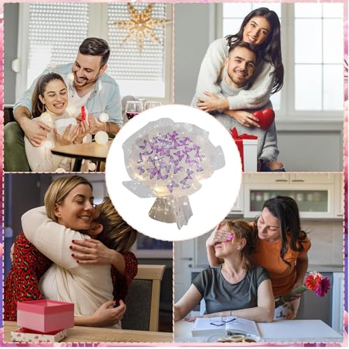 Kit de fleurs de mariage LED aux papillons aériens de prestige - 6