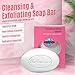 Clear Essence Anti-Aging Complexion Soap W/Alpha Hydroxy Acid - Cleansing and Exfoliating Soap Bar - Anti Aging And Acne Bar - Dermatologist Tested - All Skin Types (5 Oz.)