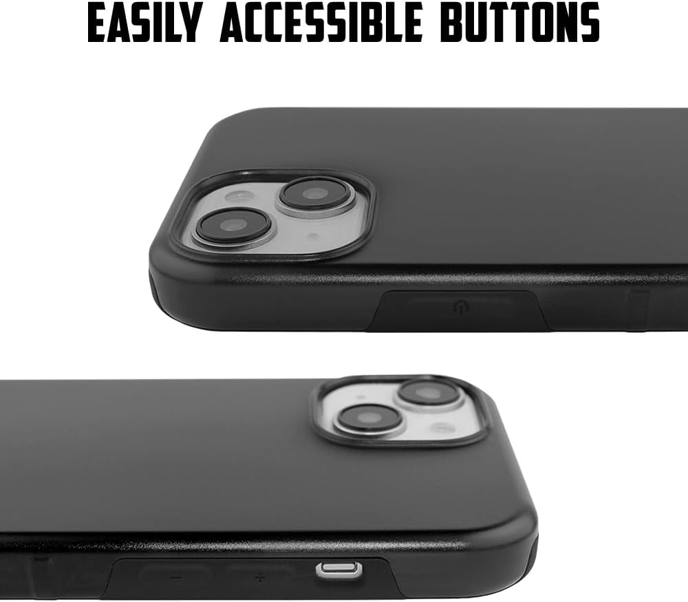 Guard Dog Case Compatible with iPhone 15 Plus - Compatible with MagSafe - Military Grade - Rugged Two Piece Protection - Collegiate Licensed - Georgia Bulldogs - Logo