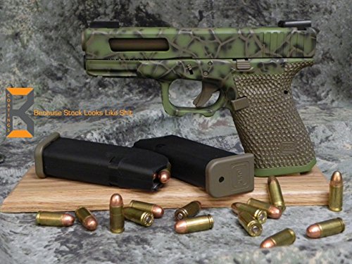 Tactical Penguin Precut Flexible Kintsugi Stencil, 7X11”, High Bake - High Heat - Oven Cured Vinyl Sheet For Cerakote, Gunkote, & Duracoat Diy Spray Paint & Airbrush Projects #TOP2