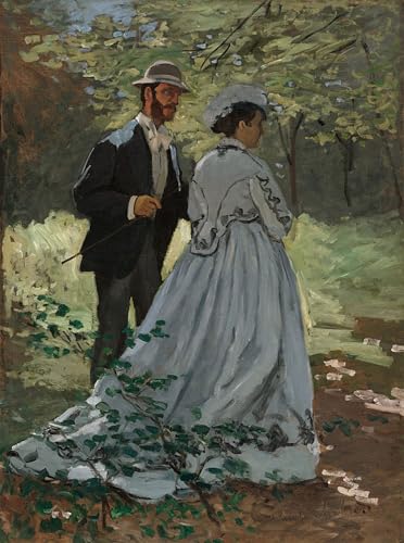 Claude Monet Affiche de Arts pour Décoration du Salon et Ambiance Impressionniste Chic