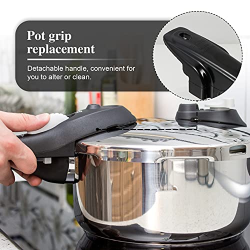 Yarnow Plastic Pressure Cooker Handle, 1Set Of Pressure Cooker Body Handle&Pressure Cooker Cover Handle With Screws For Kitchen Accessories #TOP4