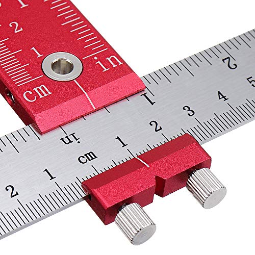 Gabarit de perçage hole punch en aluminium pour tiroir et placard - 7