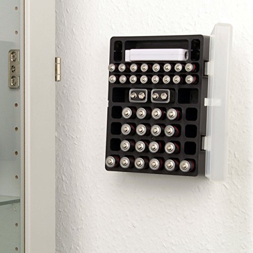 ANSMANN Premium accubox voor 4 Mignon AA of Micro AAA batterijen en batterijen – bewaardoos ter bescherming en transport… - Afbeelding 6