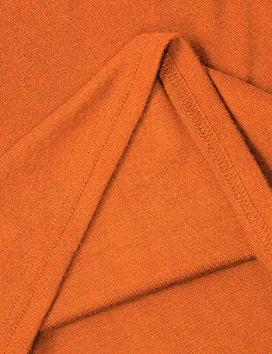 Ohoo Men's Slim Fit Turtleneck Sweater Lightweight Pullover4