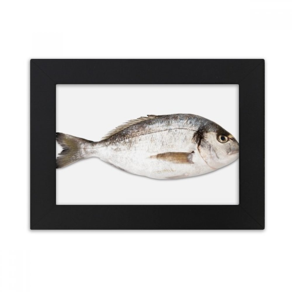 Cadre photo noir ocean poisson rouge multicolore 5x7 pouces pour bureau