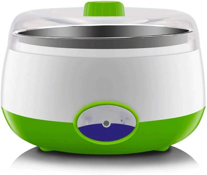 Multi-function automatic yogurt machine stainless steel inner rice wine natto fermentation machine (Color : Green)