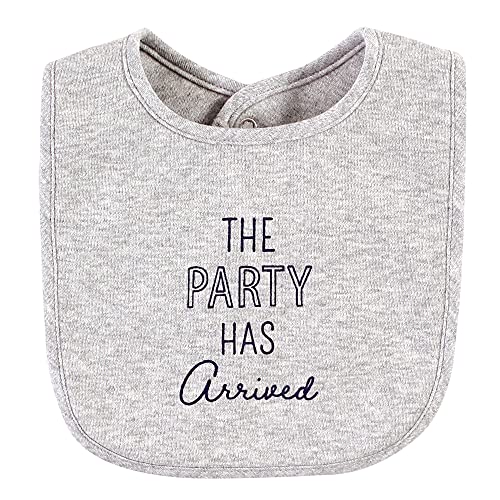 Image of Hudson Baby Unisex Baby Cotton Bib and Sock Set, Pizza, One Size