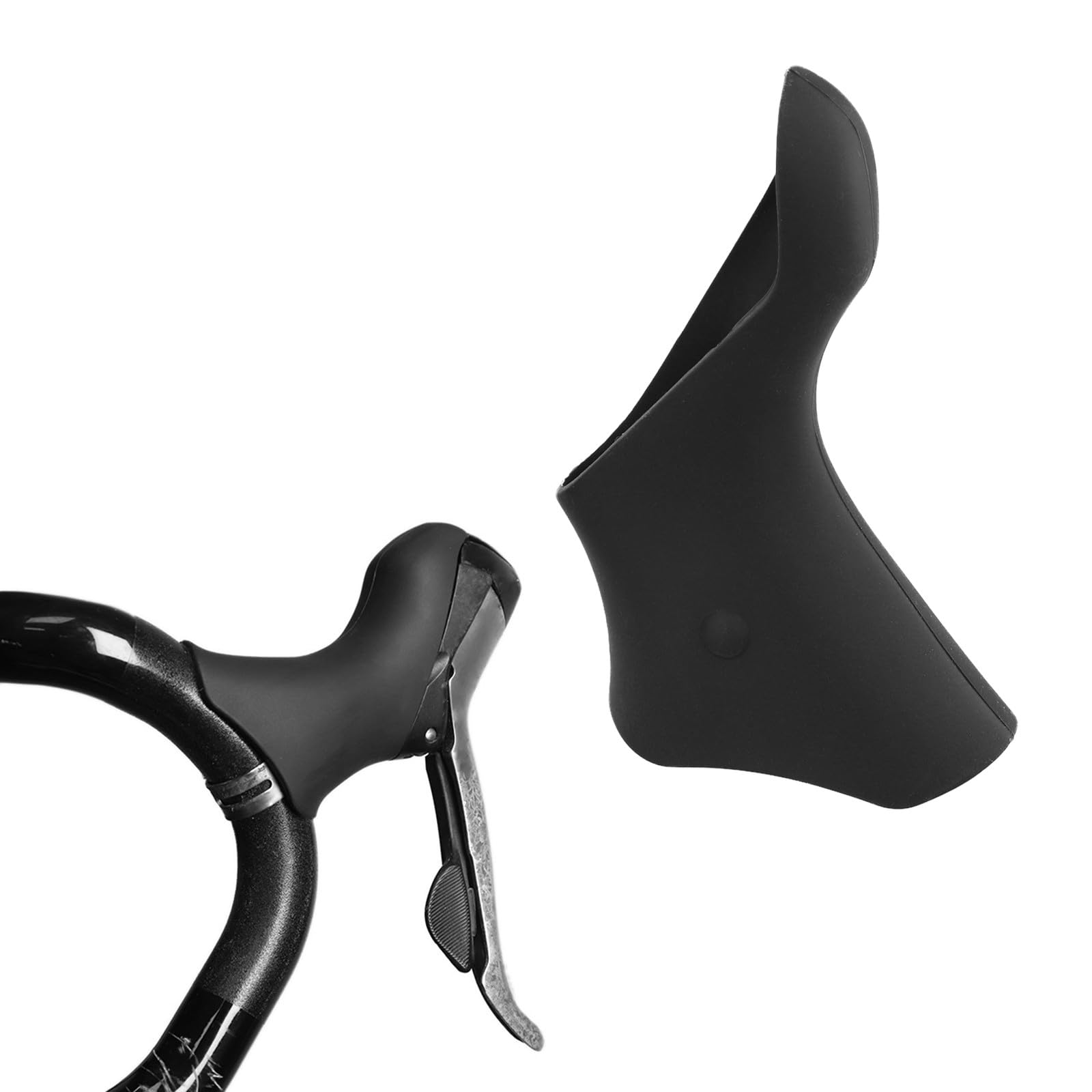 Capuchons de levier de frein en silicone pour Shimano ST-5600/5601/6600 - Prise en main améliorée et résistant aux intempéries