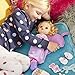 Baby Alive Bunny Sleepover Baby Doll, Bedtime-Themed 12-Inch Dolls, Sleeping Bag & Bunny-Themed Doll Accessories, Toys for 3 Year Old Girls and Boys and Up, Blonde Hair (Amazon Exclusive)