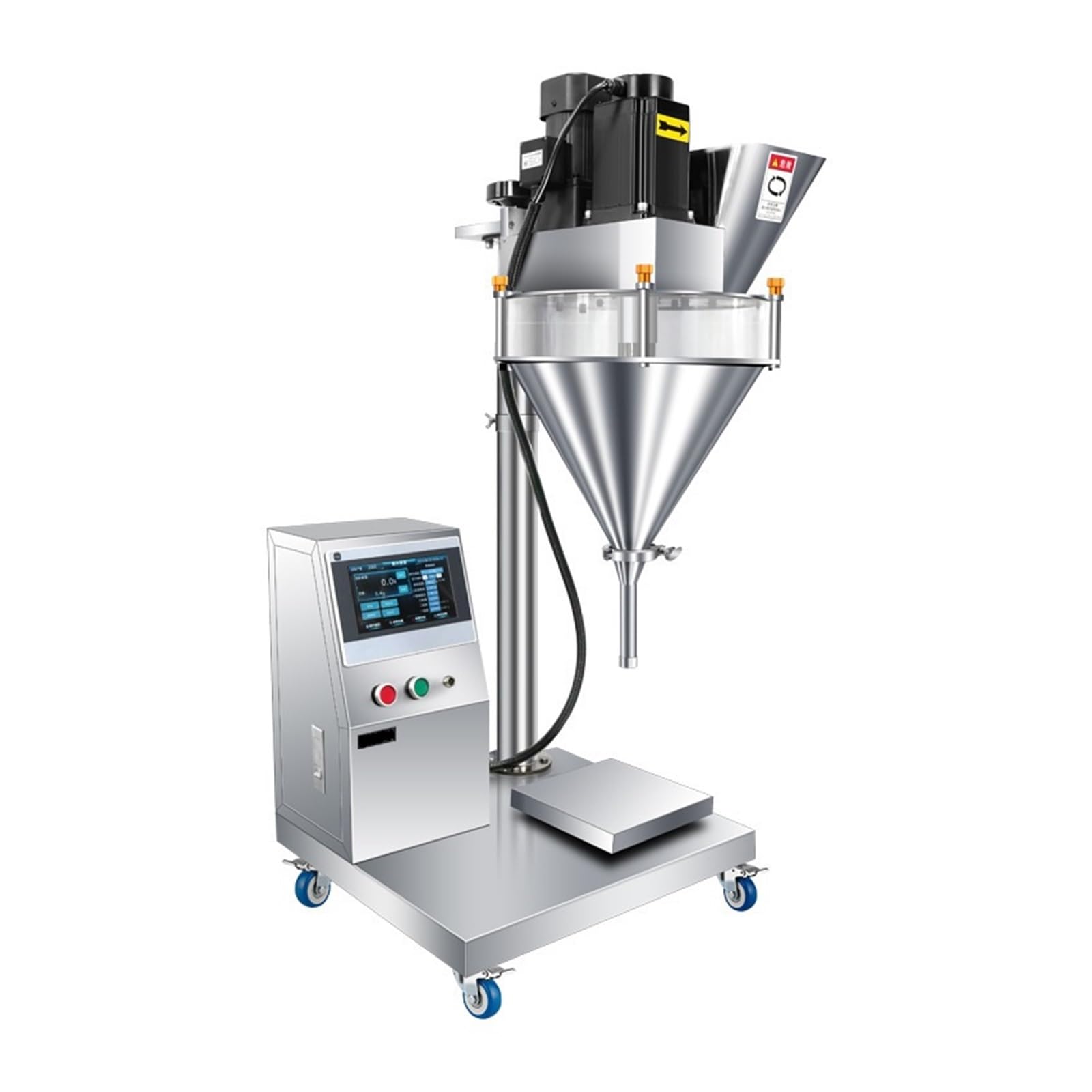 Automatische Pulver-Schneckenfüllmaschine For Gewürze, Medikamente, Kaffee, Spezielle Quantitative Dosierung Und Wägung Präzise Abfüllung