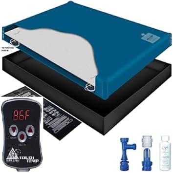 INNOMAX 60٪ WAVELESS WATERBED مرتبة / بطانة / سخان رقمي / تعبئة تصريف / Conditioner KIT Super Single 48x84 1SF-1GT4