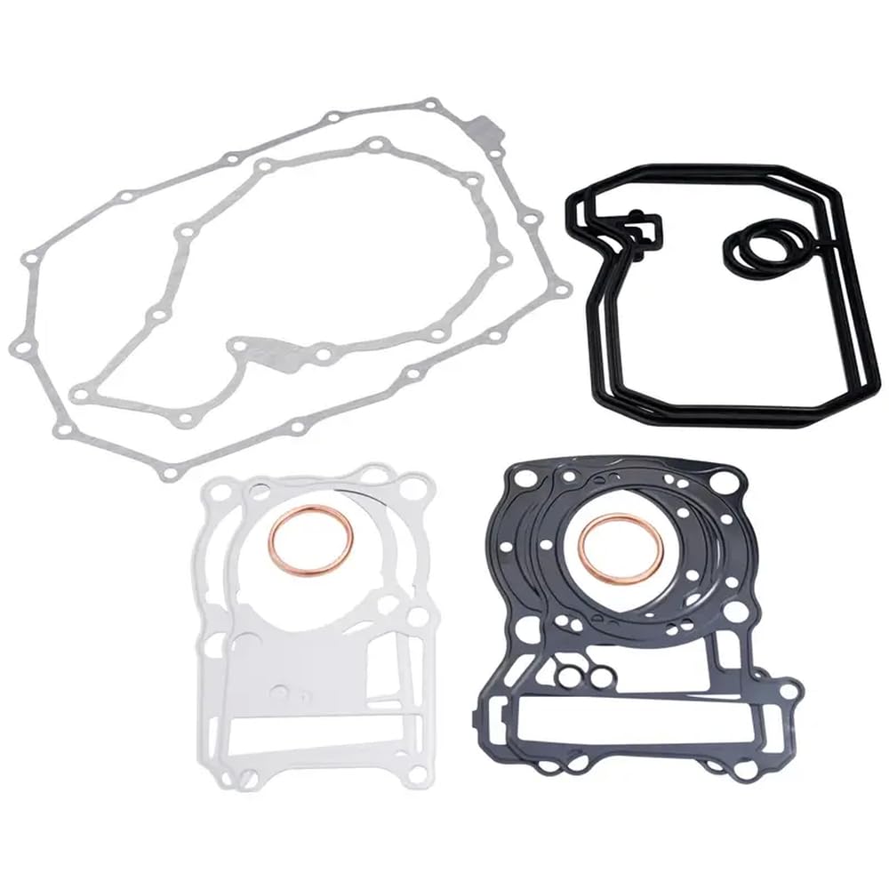 Full Set Engine Cylinder Clutch Cover Gasket Kit Compatible with Motorcycle Models XL600V XL 600V Transalp 600 1990 1999