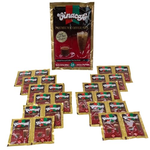 Vinacafe Premium 3 en 1 Mezcla de Café Instantáneo, Versión Nueva y Mejorada, Mezcla Única de Granos de Café Arábica y Robusta, Paquete de 72 Sobres (3 Bolsas) miniatura 4