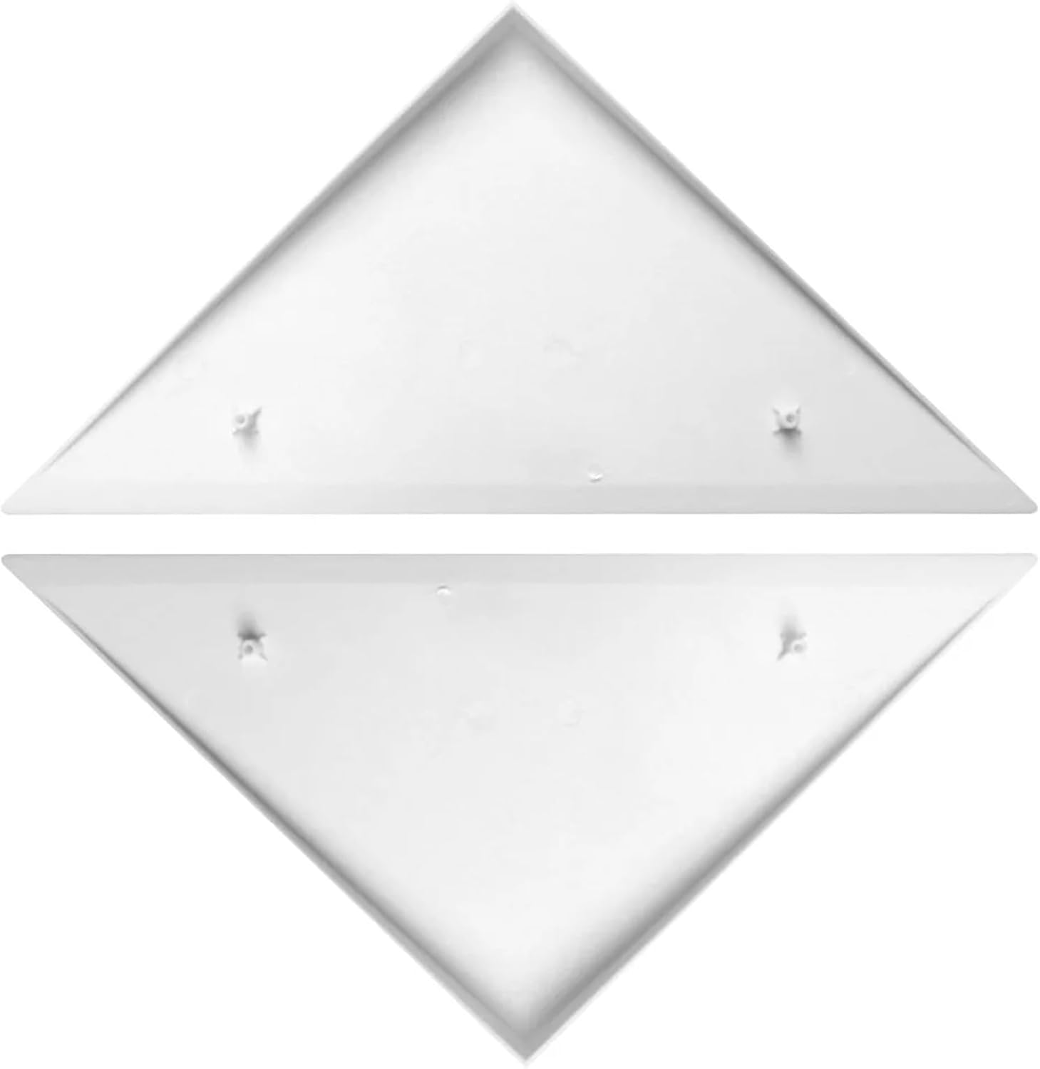 Foosball Table Corner Protectors 12 Pcs Foosball Table Corner Protectors Pp Plastic Triangle Edge Guards Durable Football Accessories for Room Home Office