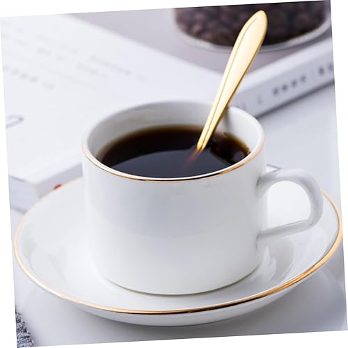 Miniatura 8 de Homoyoyo Juego de tazas de café taza de té chino, vasos de oro, juegos de vajilla de cerámica, taza de té británica, tazas de café de porcelana,