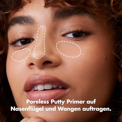 e.l.f. Poreless Putty Primer, Minimiert Poren Und Bereitet Die Haut Vor, Schafft Eine Makellose Grundlage, Für Alle Hauttypen, Vegan & Tierversuchsfrei, 21 g