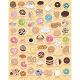 Ridley's Games Donut Lovers 1000 Piece Activity Jigsaw Puzzle