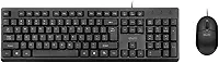 Combo Teclado e Mouse com Fio CF600 Preto Multi - TC609