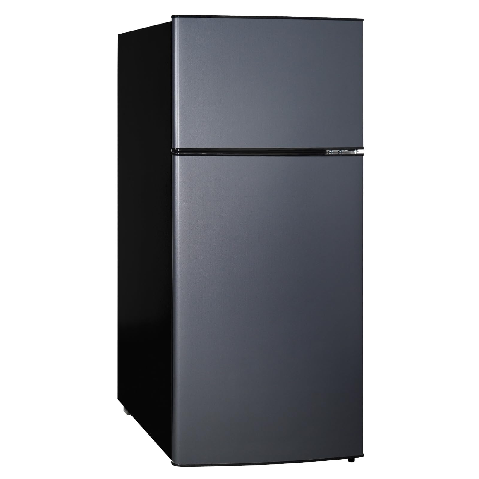 DRIXNO Apartment Size Refrigerator Fridge with Freezer Black-Blue 8.5 Cu.ft Compact Small for Bedroom, Office, Dorm, RV, Double-Door Design on Fridge.com