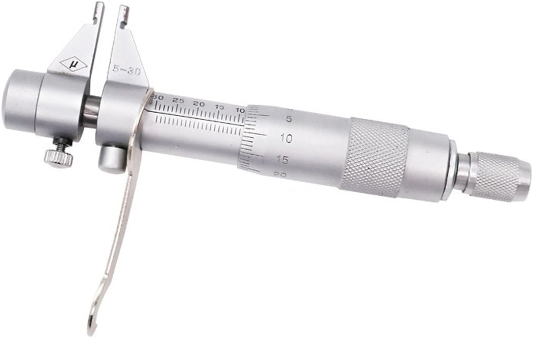 0.01mm Accuracy Inside Micrometer Caliper Gauge 5-30mm Measuring Tool TT-530