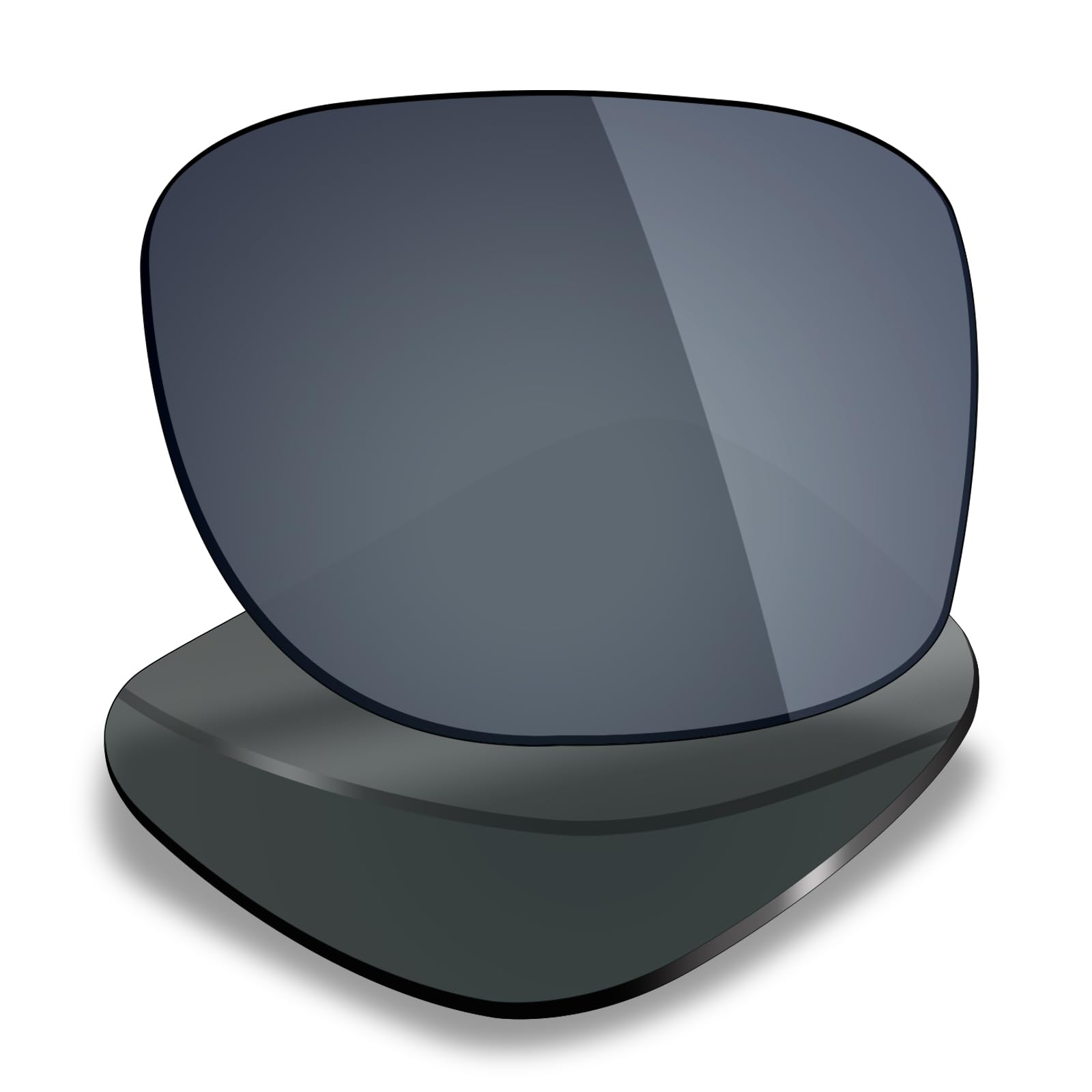 Mryok Men's Polarized - Black Ir Polarized Replacet Lenses For Oakley Mainlink - Black Ir