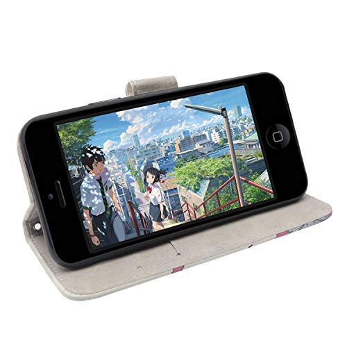 Ailisi Cover iPhone 5/5S/SE, 3D Flip Cover Cartoon...