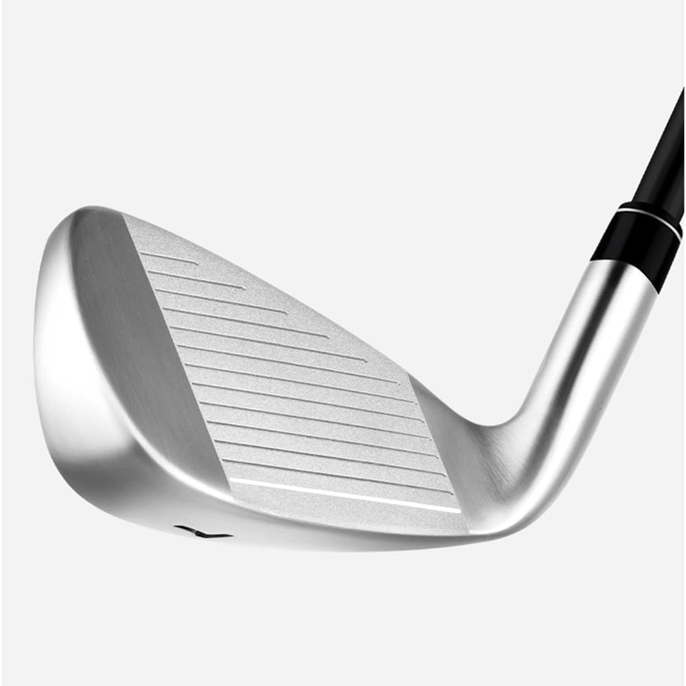 Ferro da golf con manico in carbonio/acciaio per destrimani, ferro da golf n. 5/6/7/8/9/P/S, ferro da golf per uomo e donna (con albero in acciaio,#S(uomini))