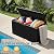 Acurax 78 Gallon Deck Box Outdoor Indoor Waterproof Storage Box for Patio Furniture, Pool Accessories, Garden Tools, and Cushion Storage, Black
