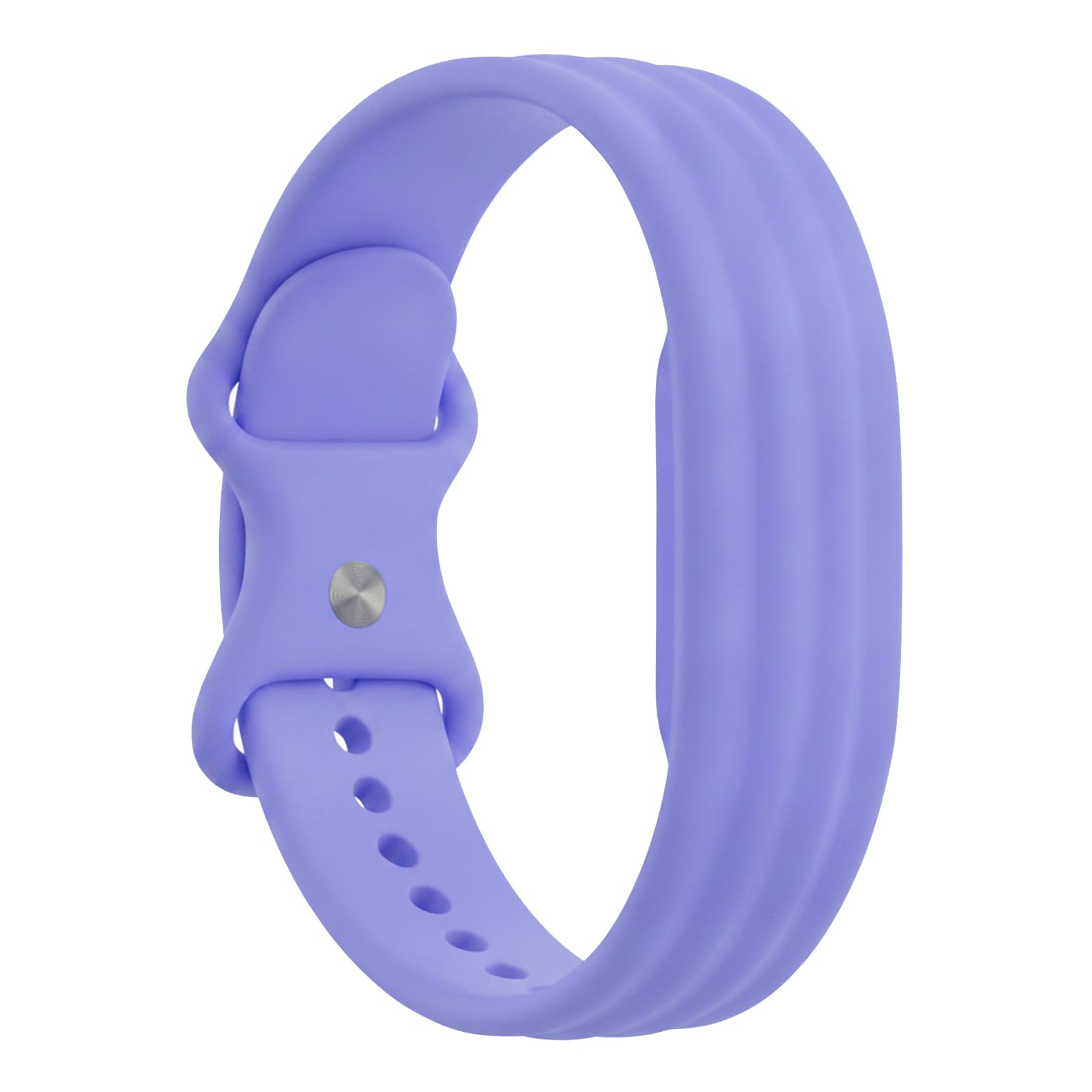 Silicone Wrist Band Compatible with Fitbit Air Active Band (lavender)