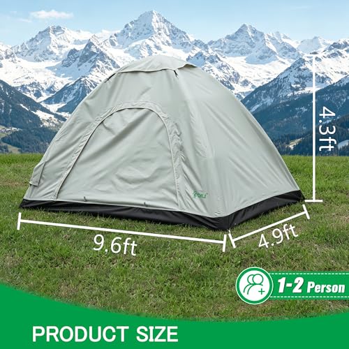 Carpa Inflable Plegable ECHLI 2 Personas Impermeable miniatura 4