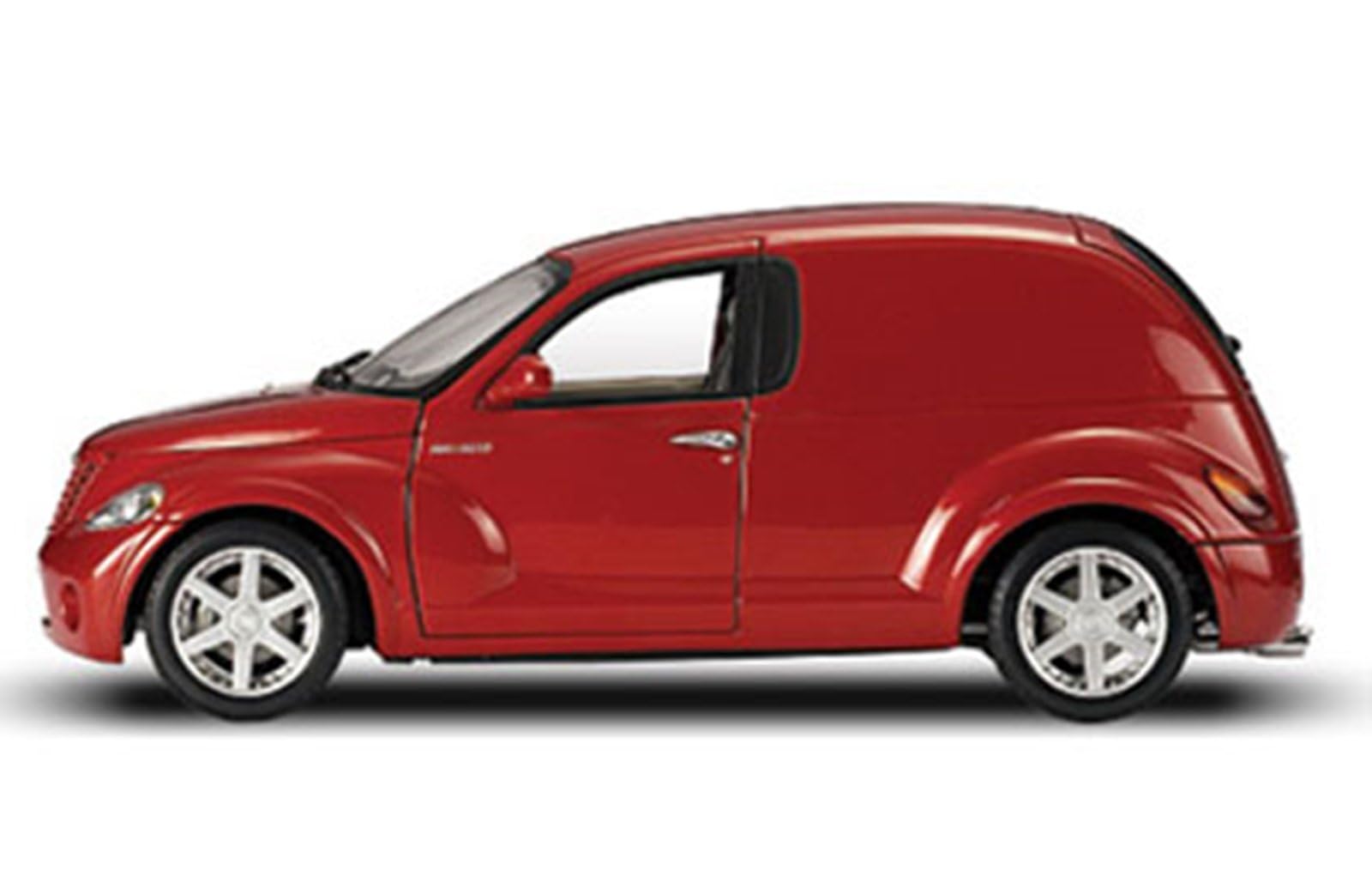 Corgiautoart Red Chrysler Panel Cruiser 1 18 Scale Diecast Model 