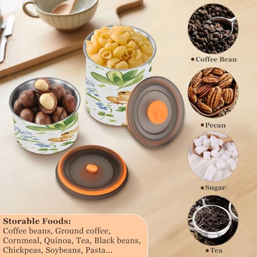 Contenedor apilable hermético acero inoxidable 17oz miniatura 6