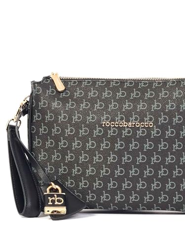 Roccobarocco Tracolla Nero RBRB9512 le sac compact pour ne plus rien perdre - 3