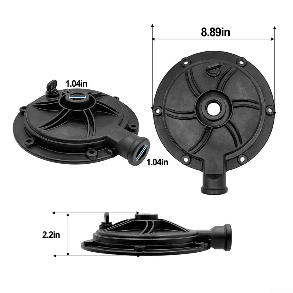 Voluta di ricambio per pompa booster POLARIS PB4-60 R0536300 pompa a voluta alloggiamento pompa per piscina parte di riparazione con scarico e kit O-Ring Set in acciaio legato