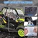 StarknightMT RZR 1000 XP Cab Enclosure Upper Doors, RZR 2 Seat Soft Side Windows With Zipper Vent Compatible With Polaris 2014-2023 RZR 1000 XP/900/XP TURBO/S 1000 RZR 1000 XP Accessories